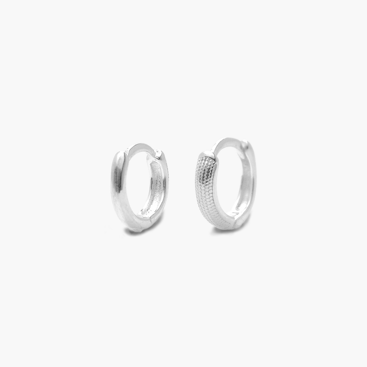 Brinco Argola Texturizada