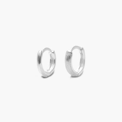 Brinco Argola Texturizada